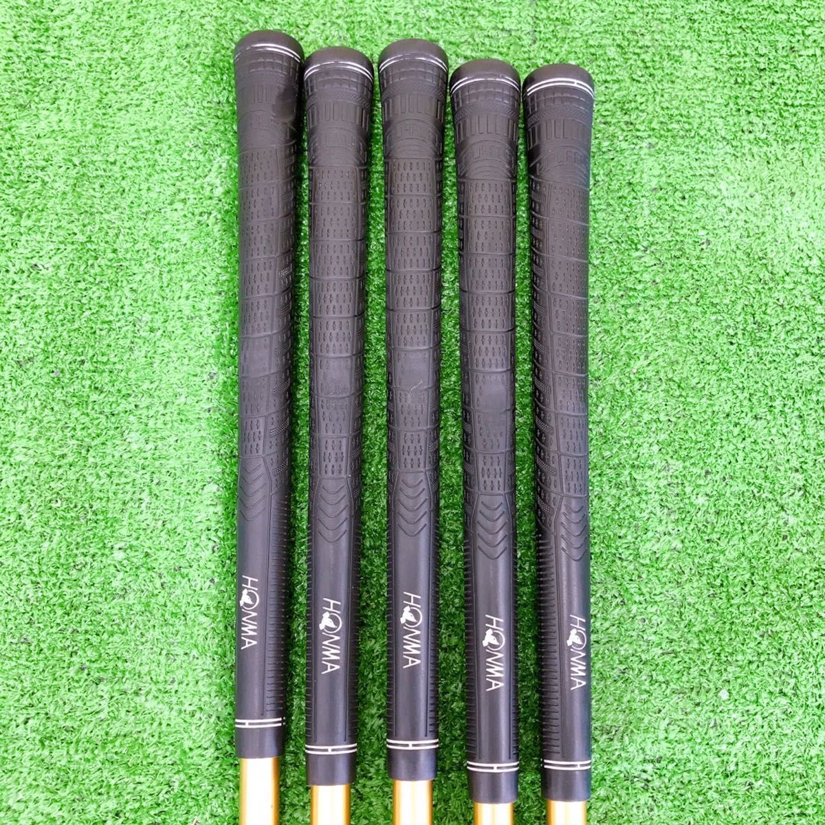 イ13★希少星2Sグレード★★ HONMA BERES MG702 5本アイアン 最高級セット R ホンマ ベレス 金 ゴールド