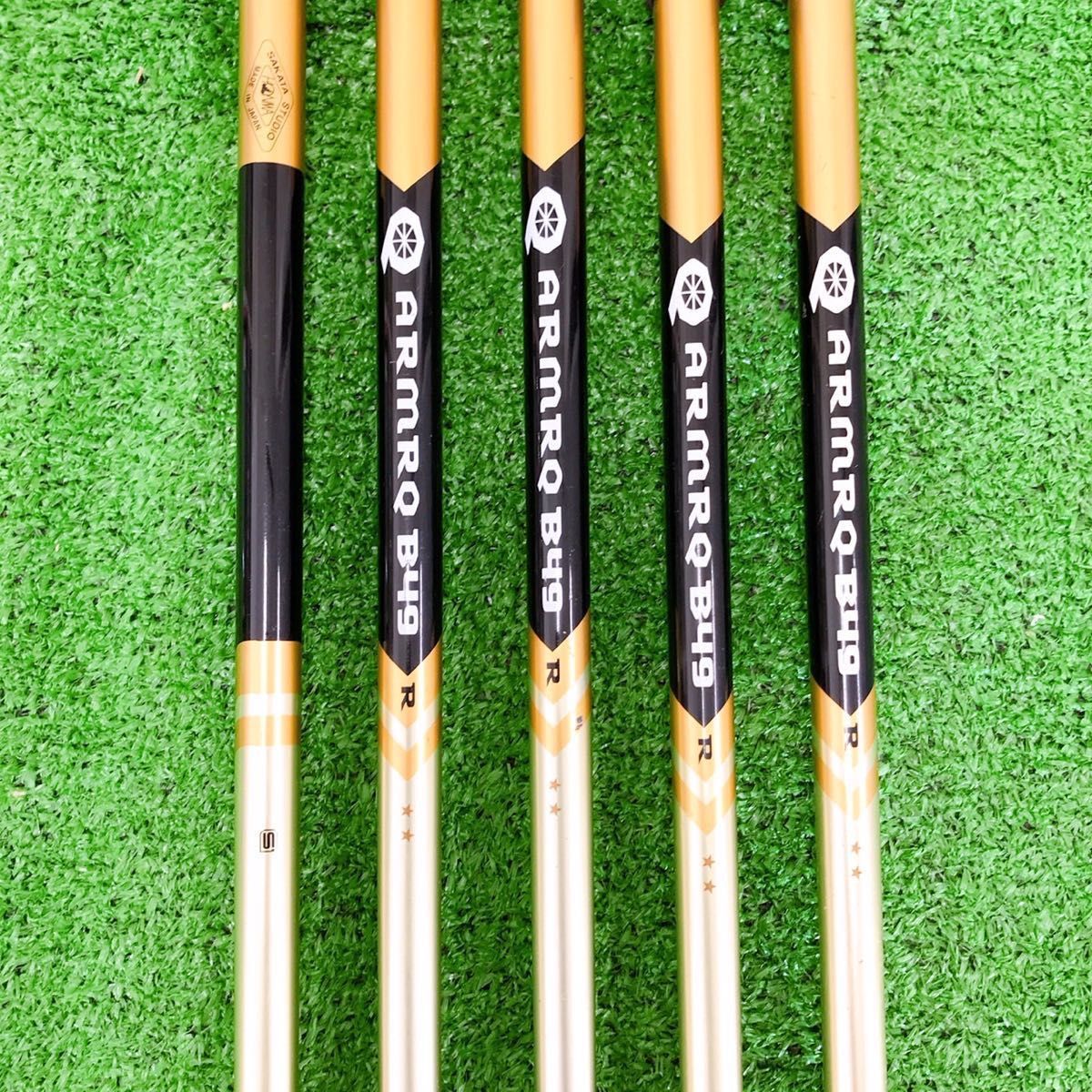 イ13★希少星2Sグレード★★ HONMA BERES MG702 5本アイアン 最高級セット R ホンマ ベレス 金 ゴールド