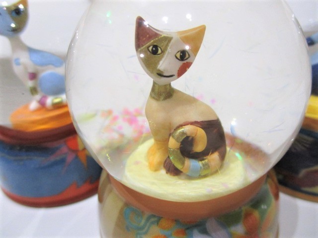  Германия roji-nava - to Meister кошка "снежный шар" 3. комплект .. кошка кошка бесплатная доставка D mara serafino adolfo