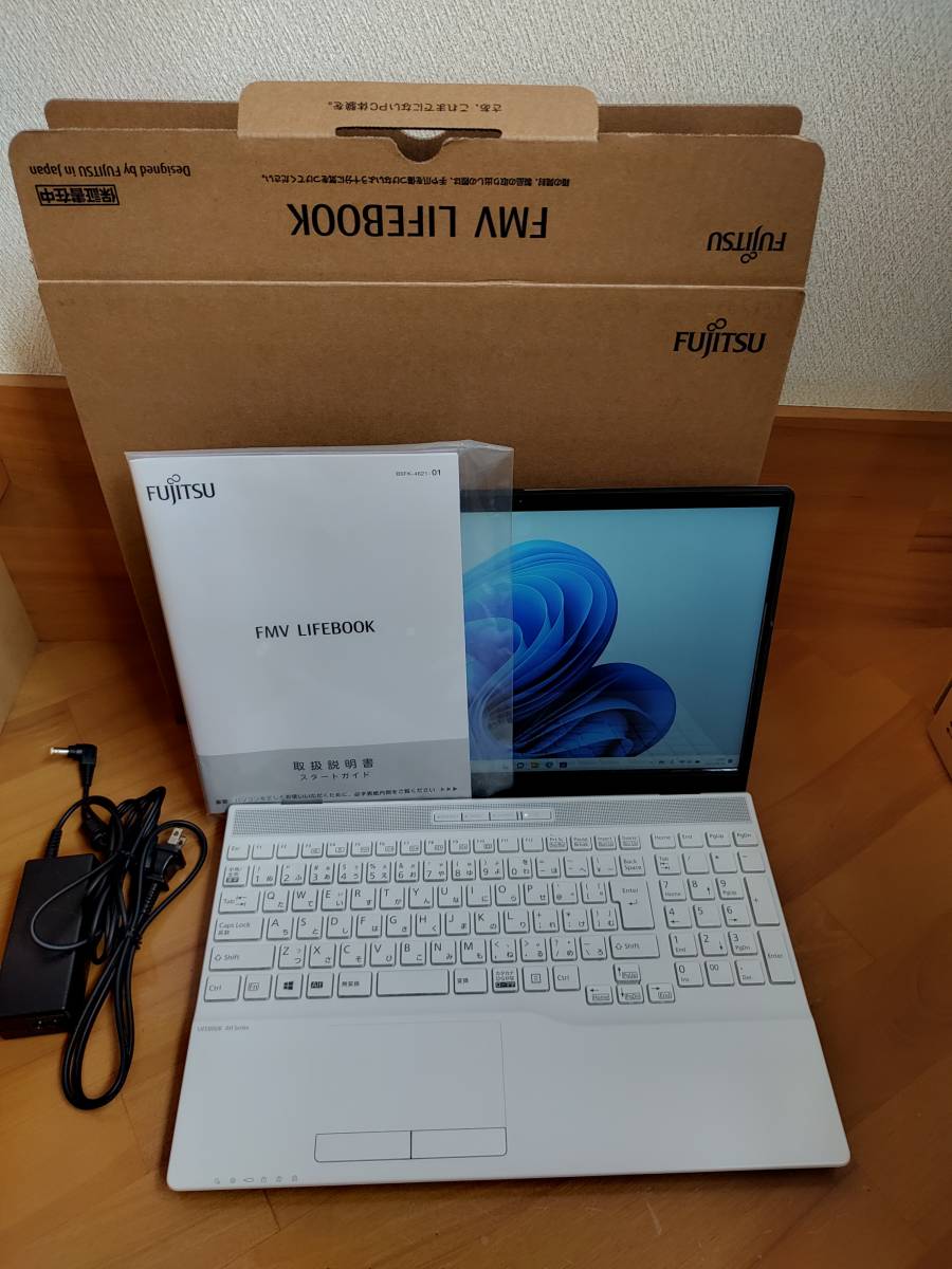 安心発送】 7 Ryzen AH51/F1 FMVA51F1WN LIFEBOOK 【美品】富士通