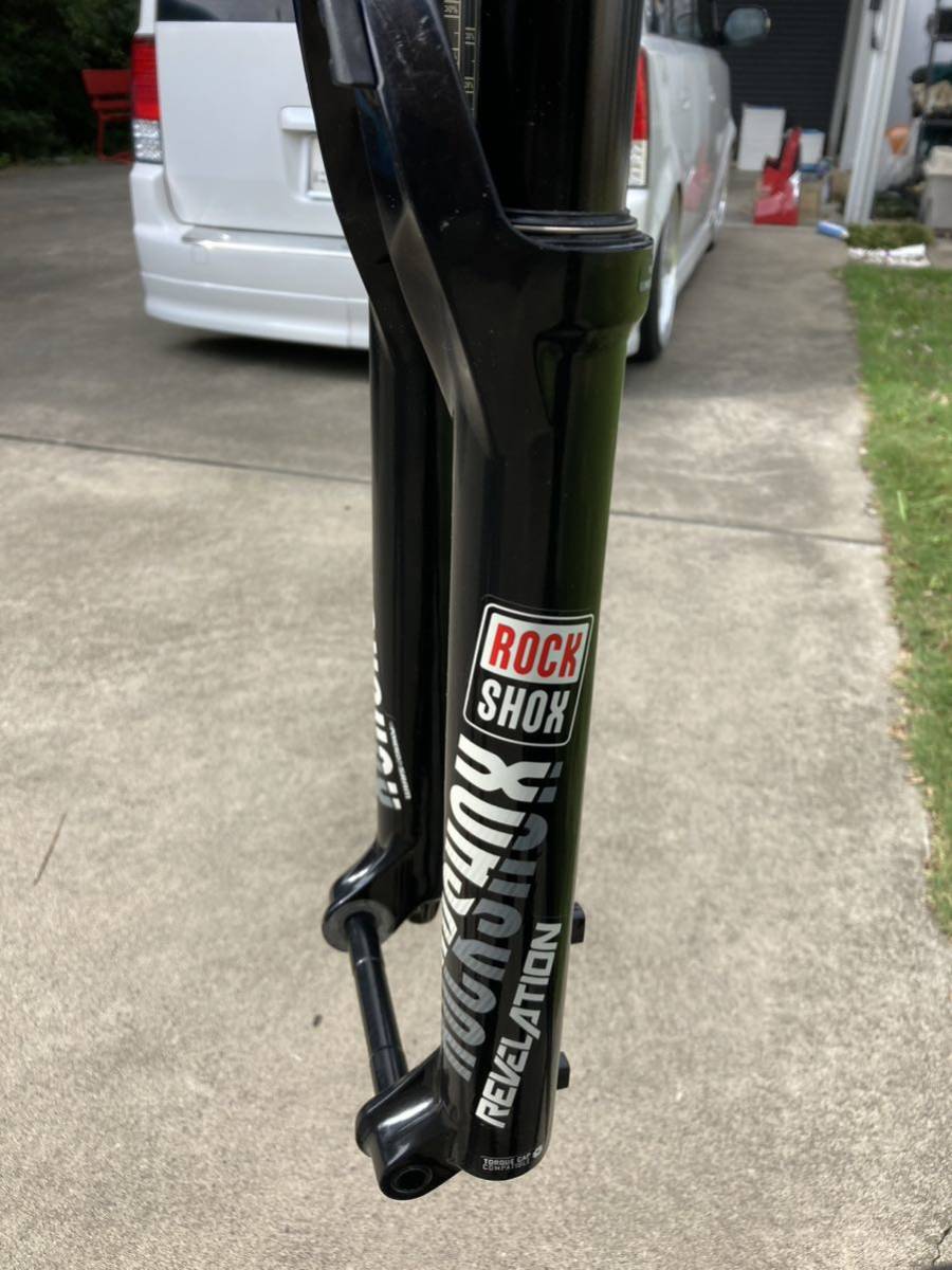 独特の上品 ROCKSHOX フロントフォーク ロックショックス Revelation