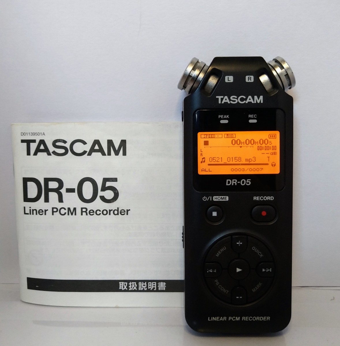 代引可】 TASCAM 動作確認済み 美品 タスカム ボイスレコーダー