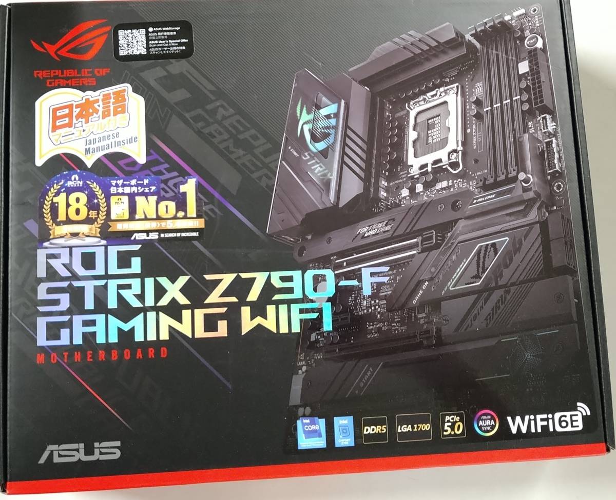 完売 【送料無料/新品未開封】マザーボード ② Z790-F STRIX ASUS その他 完売 【送料無料/新品未開封】マザーボード ② Z790-F STRIX ASUS その他