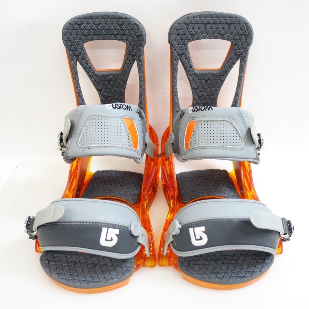 中古 10/11 BURTON CUSTOM Lサイズ スノーボードビンディング 中古 10/11 BURTON CUSTOM Lサイズ スノーボードビンディング
