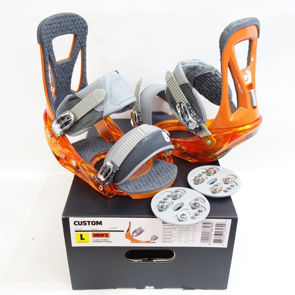 売れ筋新商品 中古 10/11 JAPAN FROM by Map One | Auction JDirectItems | details item バインディング カスタム バートン スノーボードビンディング Lサイズ CUSTOM BURTON スノーボード