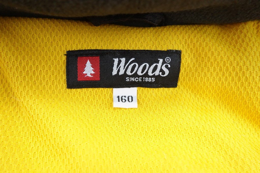 中古 2015年頃 WOODS 12WDG4336 レディース160cm スノーボードジャケットウェア ウッズ_画像2