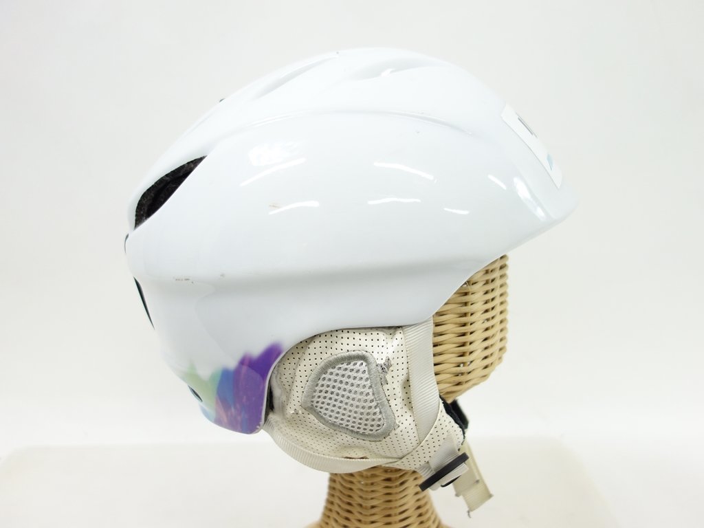 中古 スノーボード 2012年頃のモデル SWANS/スワンズ ダイヤル式ヘルメット 54-58cm/395-435g_画像4