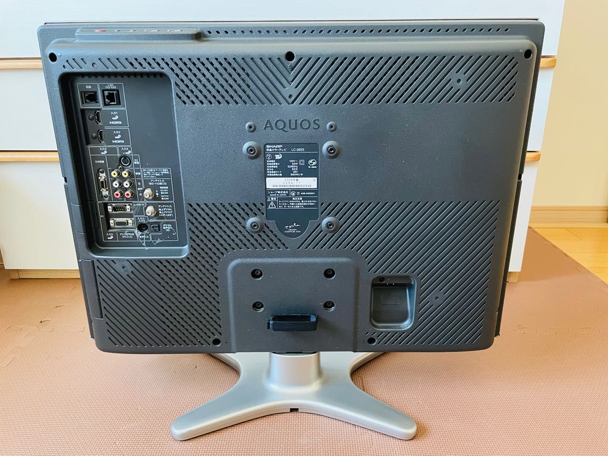 シャープ 26V型 液晶テレビ AQUOS LC-26E5-B 2009年製 ジャンク シャープ 26V型 液晶テレビ AQUOS LC-26E5-B 2009年製 ジャンク