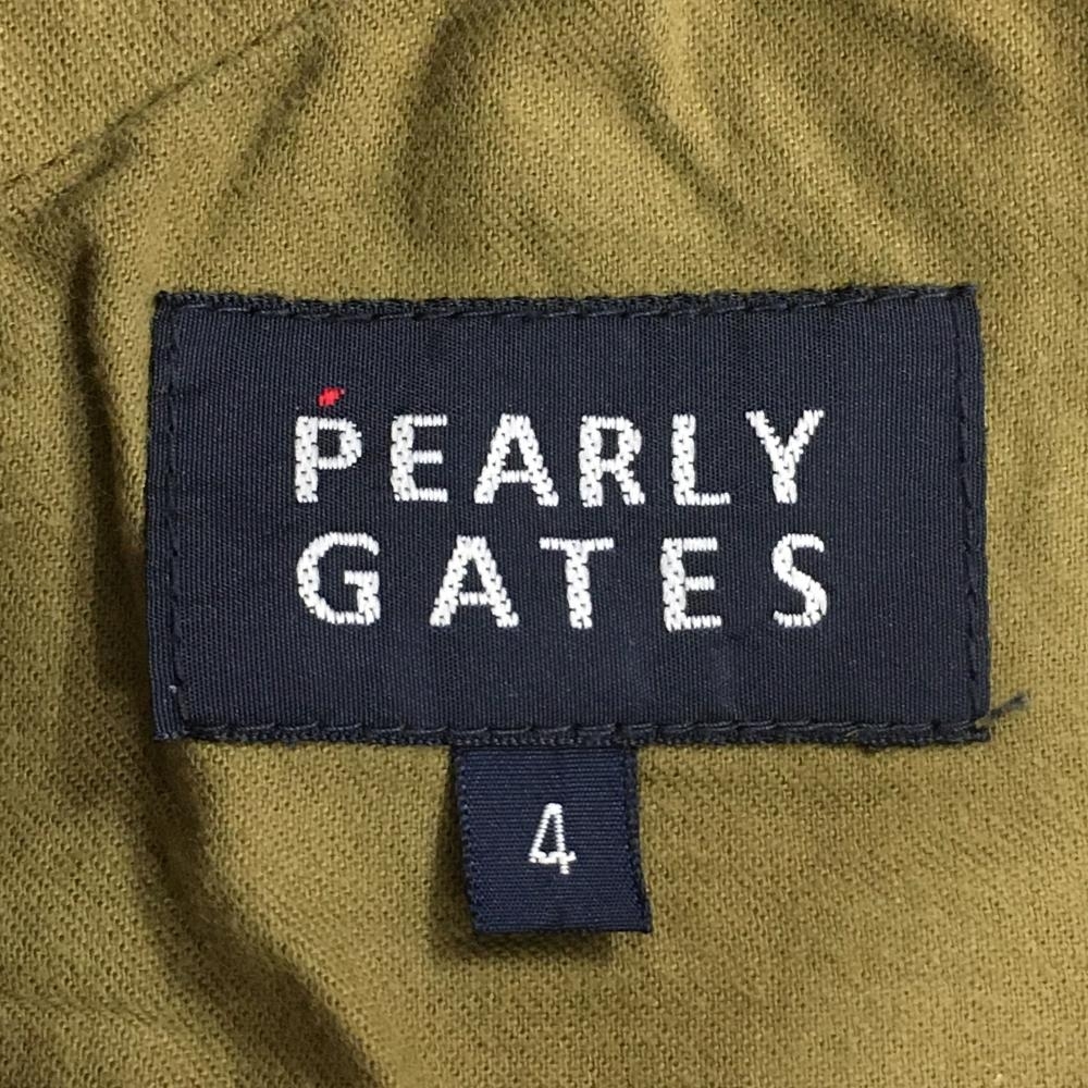 パーリーゲイツ パンツ カーキ 複数ポケット 無地 メンズ 4(M) ゴルフウェア PEARLY GATES_画像6