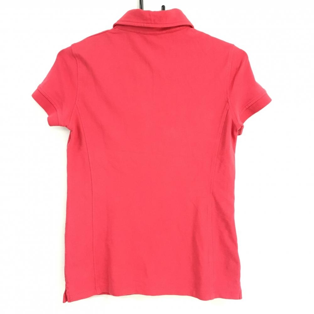 プラダ プラダ 半袖ポロシャツ ピンク 胸ポケット ストレッチ レディース M ブランド1_画像2