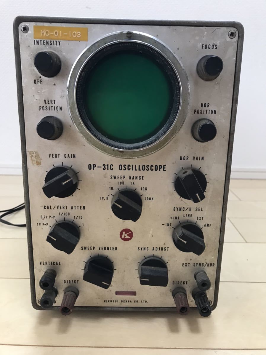  Kikusui радиоволны OP-31C CATHODE RAY OSCILLOSCOPE