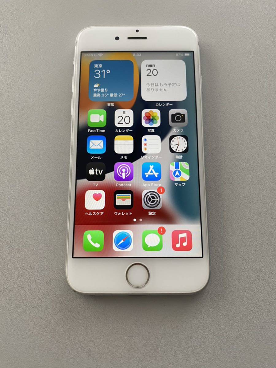 送料込】 iPhone6s 64GB シルバー SIMフリー iPhone