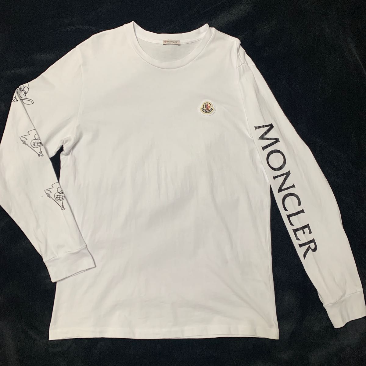 MONCLER モンクレール 2023SS 長袖 ロンT ワッペン モンダック LONG Sleeve メンズ Lサイズ