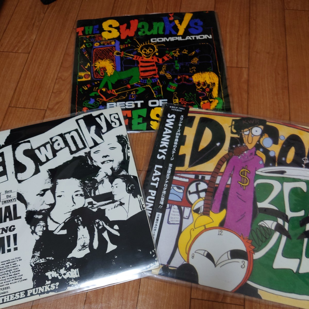 Swankys - Last Punk Show 1989 / Original Swankys / Best Of Life Style! 3枚セット スワンキーズの画像1