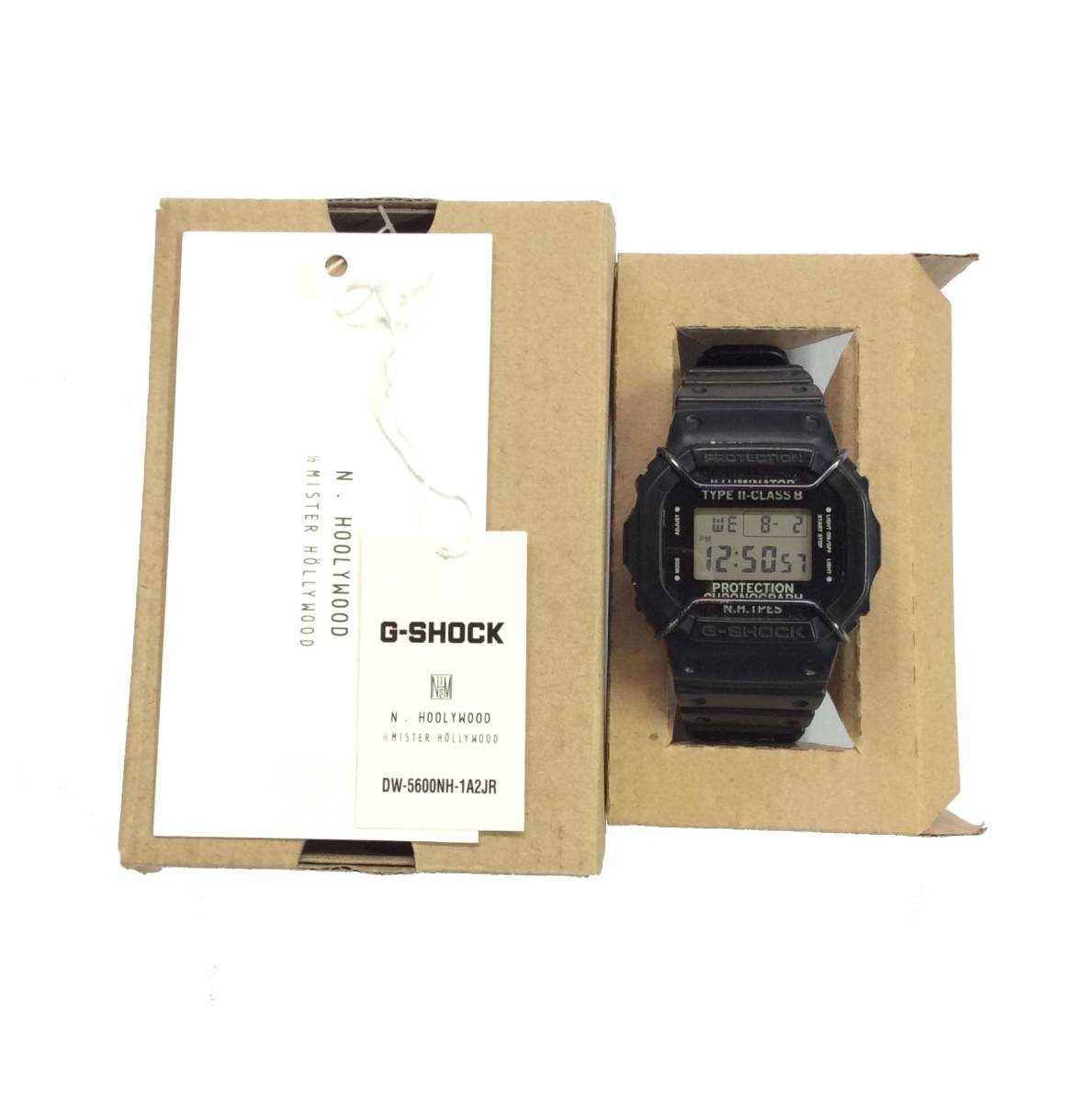 N.HOOLYWOOD × G-SHOCK エヌハリウッド ジーショック DW-5600NH 3229 腕時計 ブラック