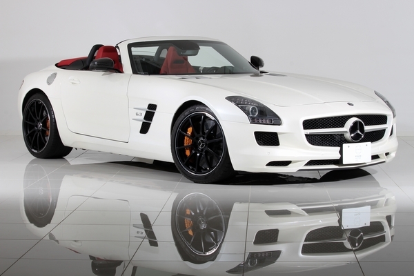 [ original option 485 ten thousand jpy!] 2012y SLS AMG Roadster red softtop Europe new car parallel 