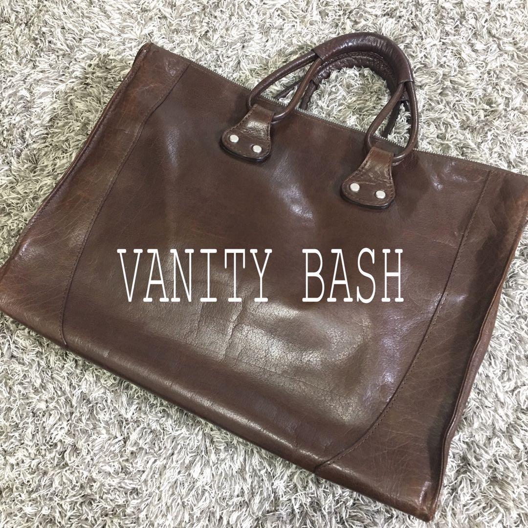 ご予約品】 vanity bash 本革ブリーフケース オンオフ兼用 ブリーフ