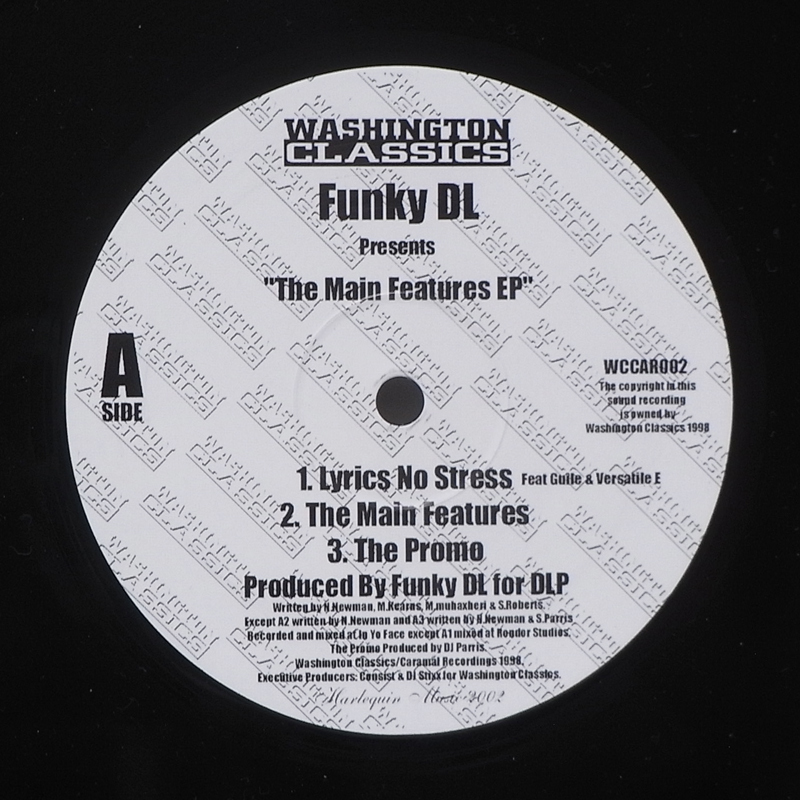Jazzy Hip Hop■Funky DL■☆The Main Features EP☆LTRICS NO STRESS収録_画像1