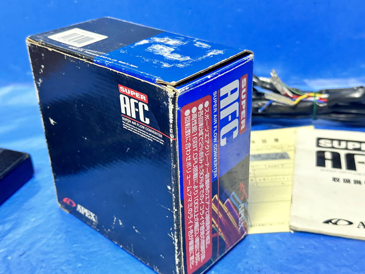 APEX S-AFC 5 dial air flow controller SUPER AFC. style fuel adjustment JZX100JZX80R32R33R34FC3SFD3S131415180R-FIT sub navy blue original box 