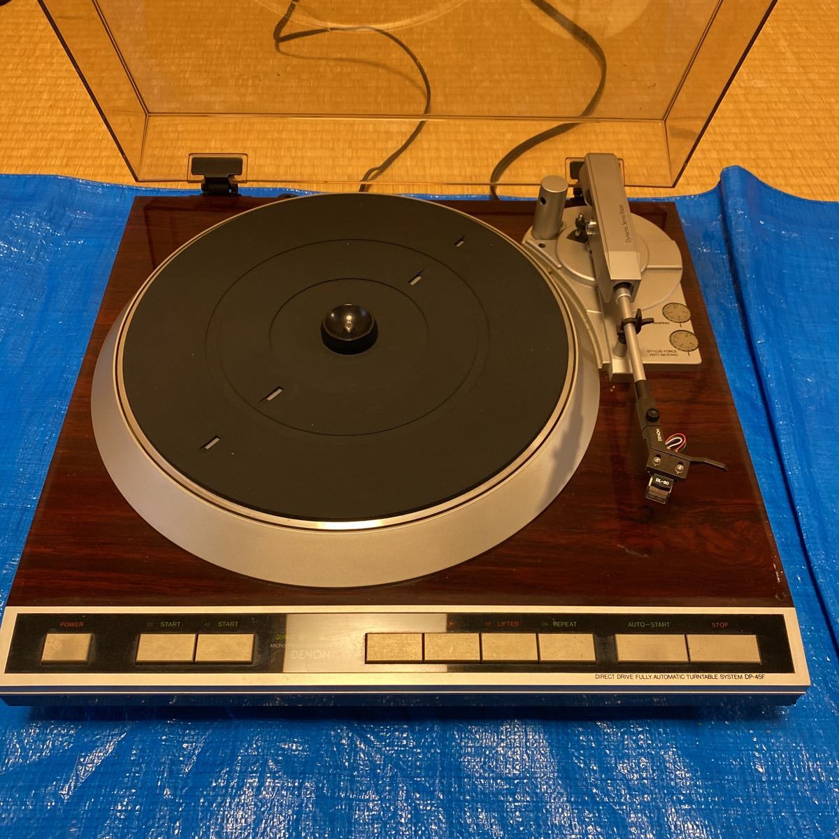 ☆10 レコードプレーヤー DENON DP-45F フルオート ター | JChere雅虎