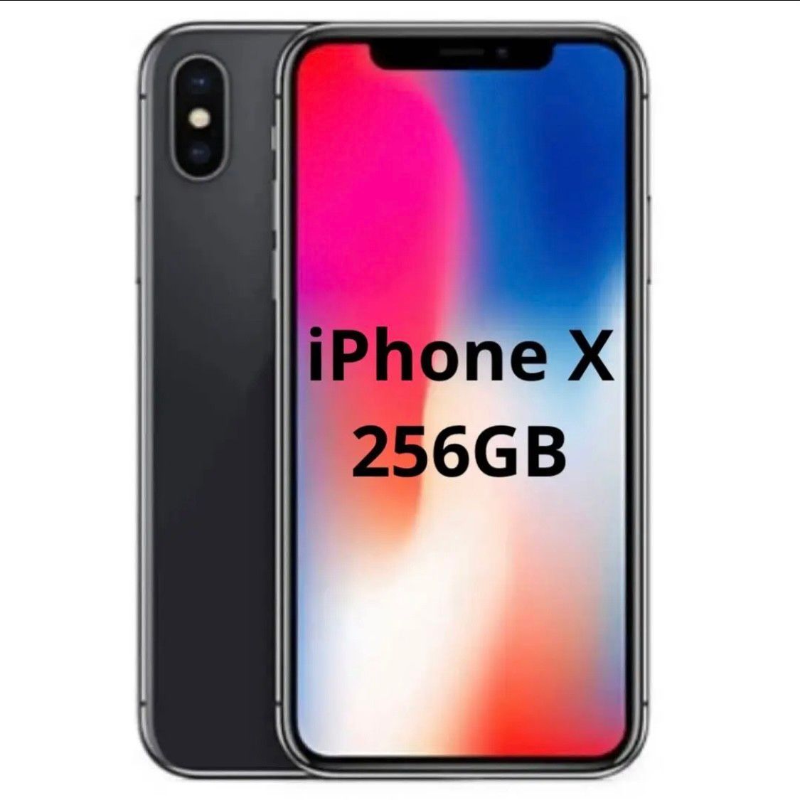 iPhone X スペースグレイ256GB - スマートフォン/携帯電話