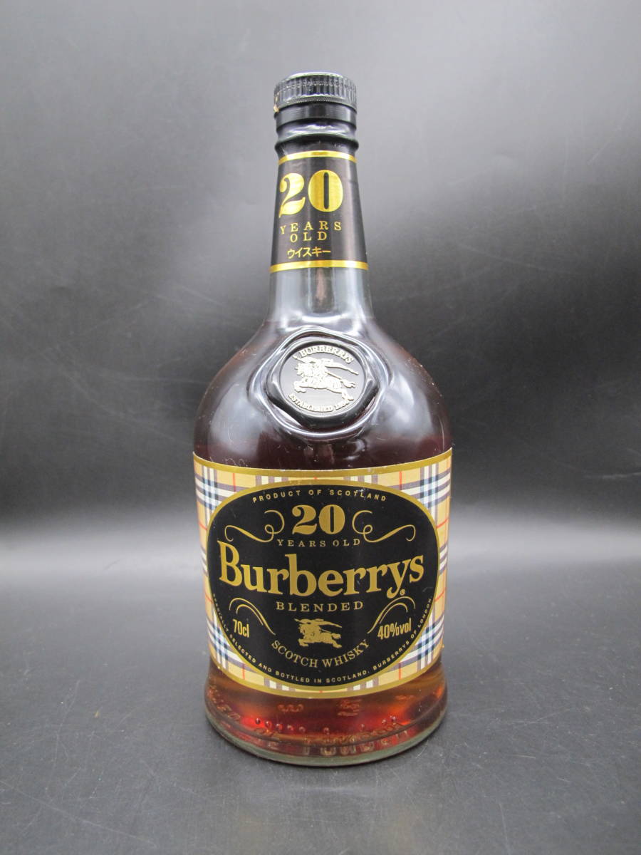 ヤフオク! - Burberrys バーバリー 20年 スコッチ ウイスキー