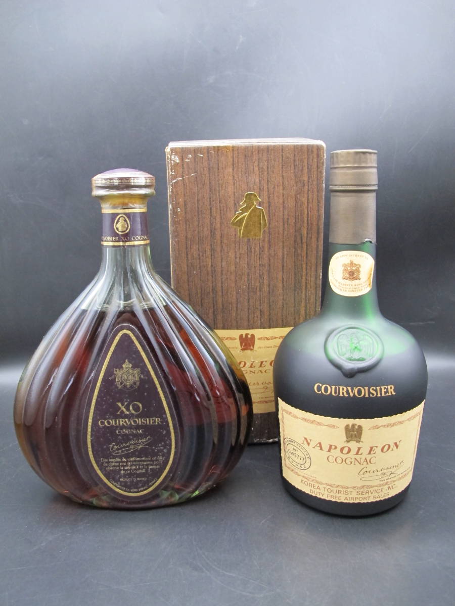 XO COURVOISIER 40％ 700ml ２本セット-