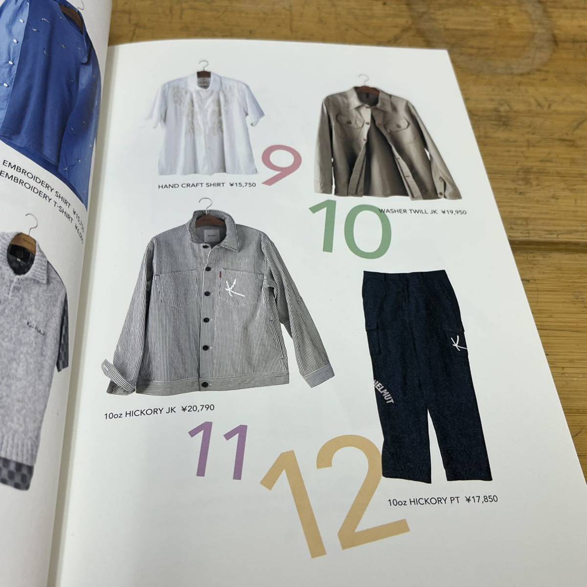 [ used including carriage ]KARL HELMUT Karl hell m2004 spring collection free paper catalog *M0330