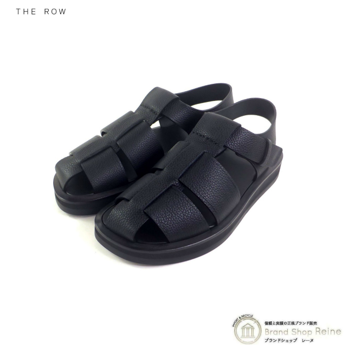 全ての Fisherman Row） （The ザ・ロウ Sandal ブラック（新品