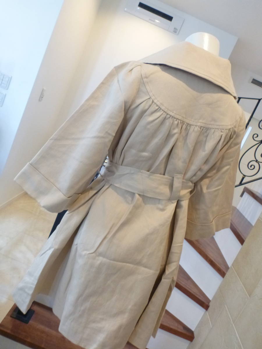  beautiful goods JILLSTUART( Jill Stuart ) Jill Stuart beige trench coat S