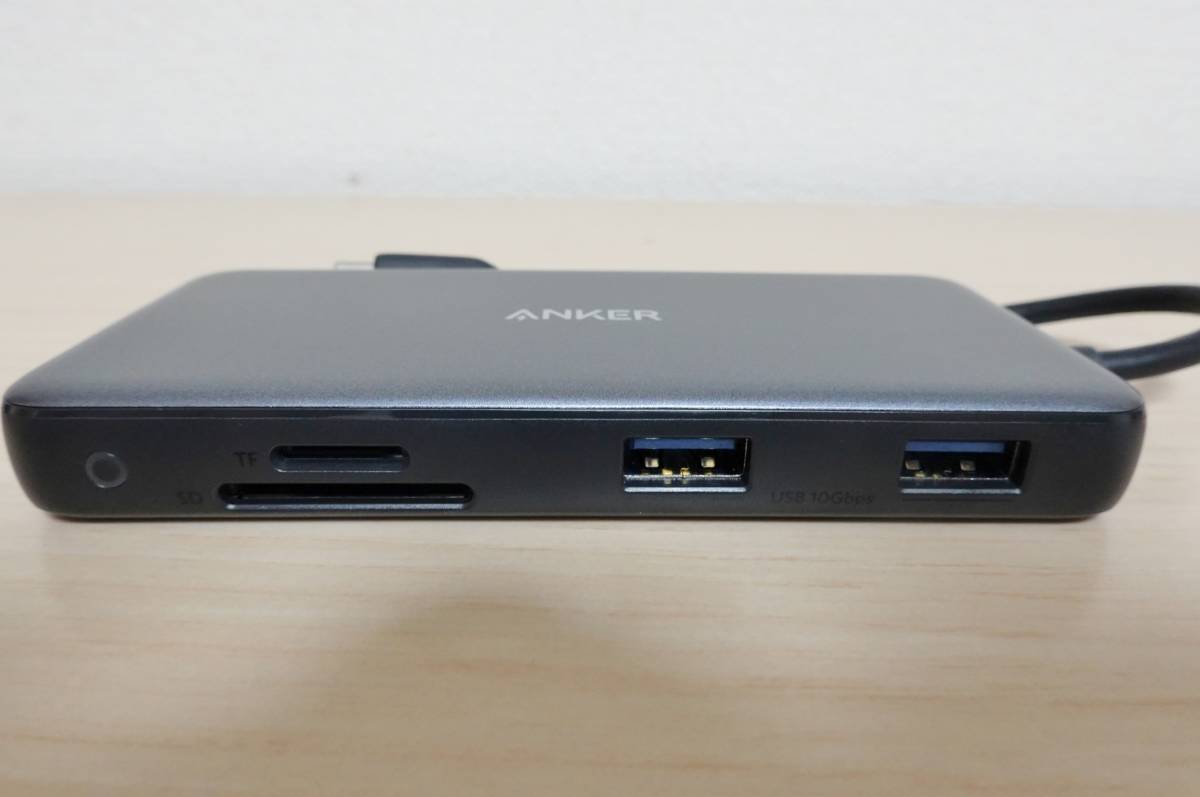【使用頻度極少の美品】Anker Power Expand 8-in-1 USB-C PD 10Gbps データ ハブ 100W 【市価7,990円】_画像3