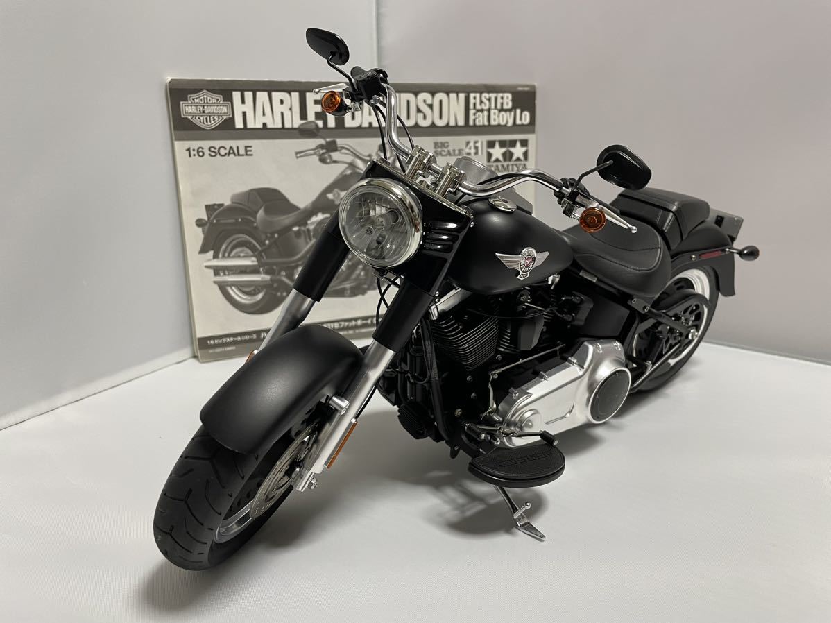1/6 タミヤ ハーレーダビットソン ファットボイロー 完成品 1/6 タミヤ ハーレーダビットソン ファットボイロー 完成品