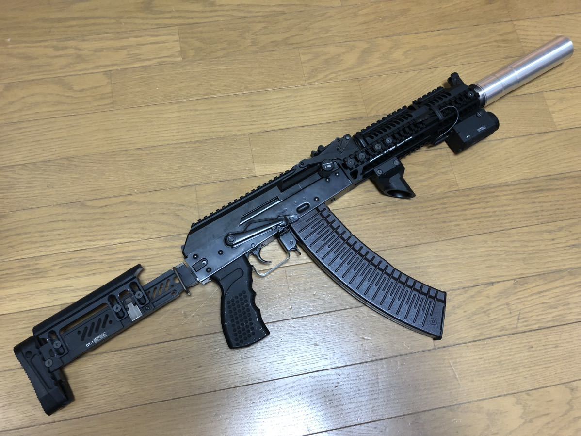 LCT 105 NV フルメタル タクティカル カスタム ZENIT AKS 74 AK 47 AKS74UN ストック ロシア B-30 B-31 PT-1 TWI マガジン B-33 電動ガン_画像5