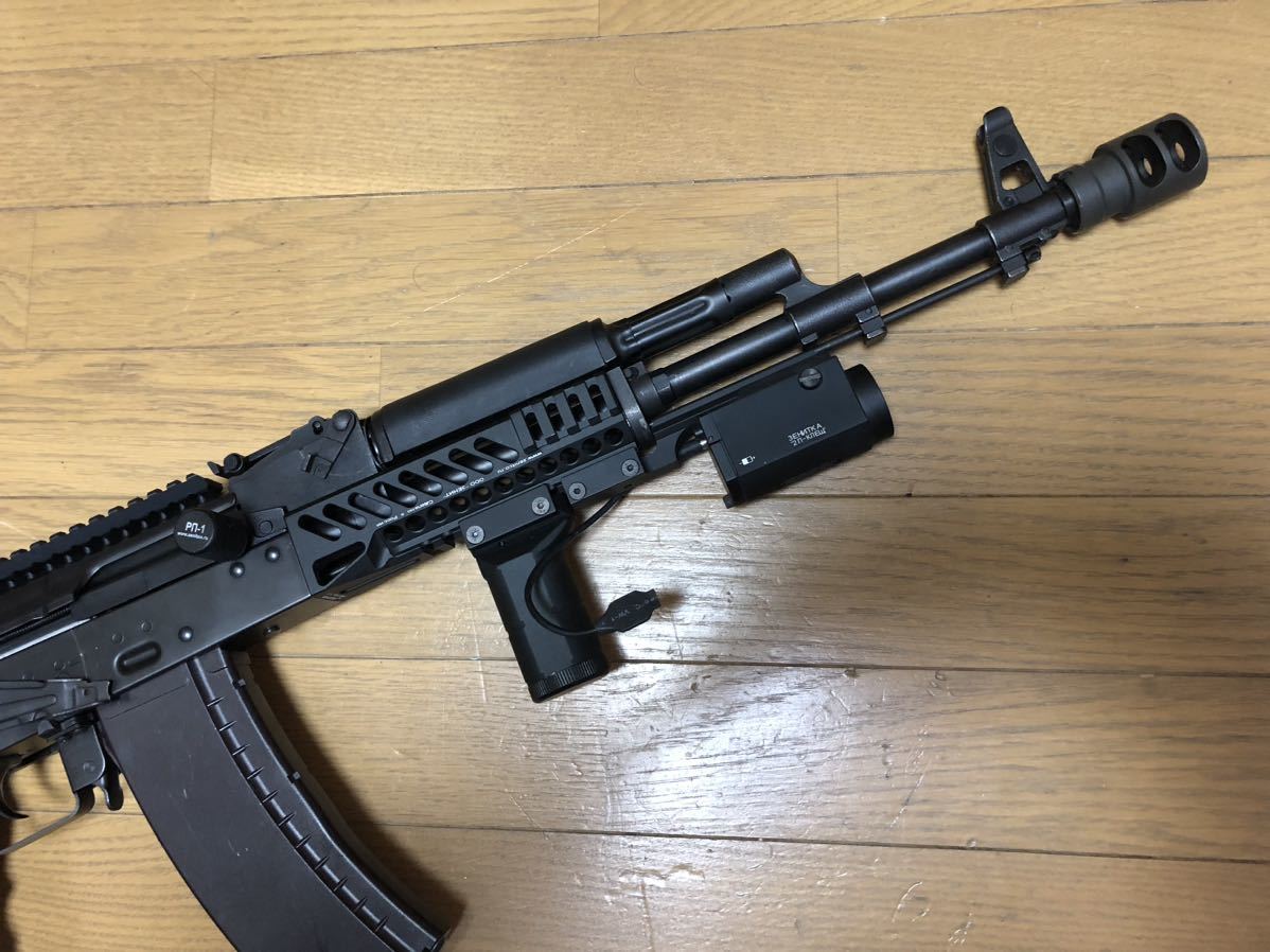 LCT AK74 NV フルメタル タクティカル カスタム ZENIT AKS 105 AK 47 AKS74UN ストック ロシア ZENITOCO DTK-2 B-10 B-13 PK-3 電動ガン_画像6