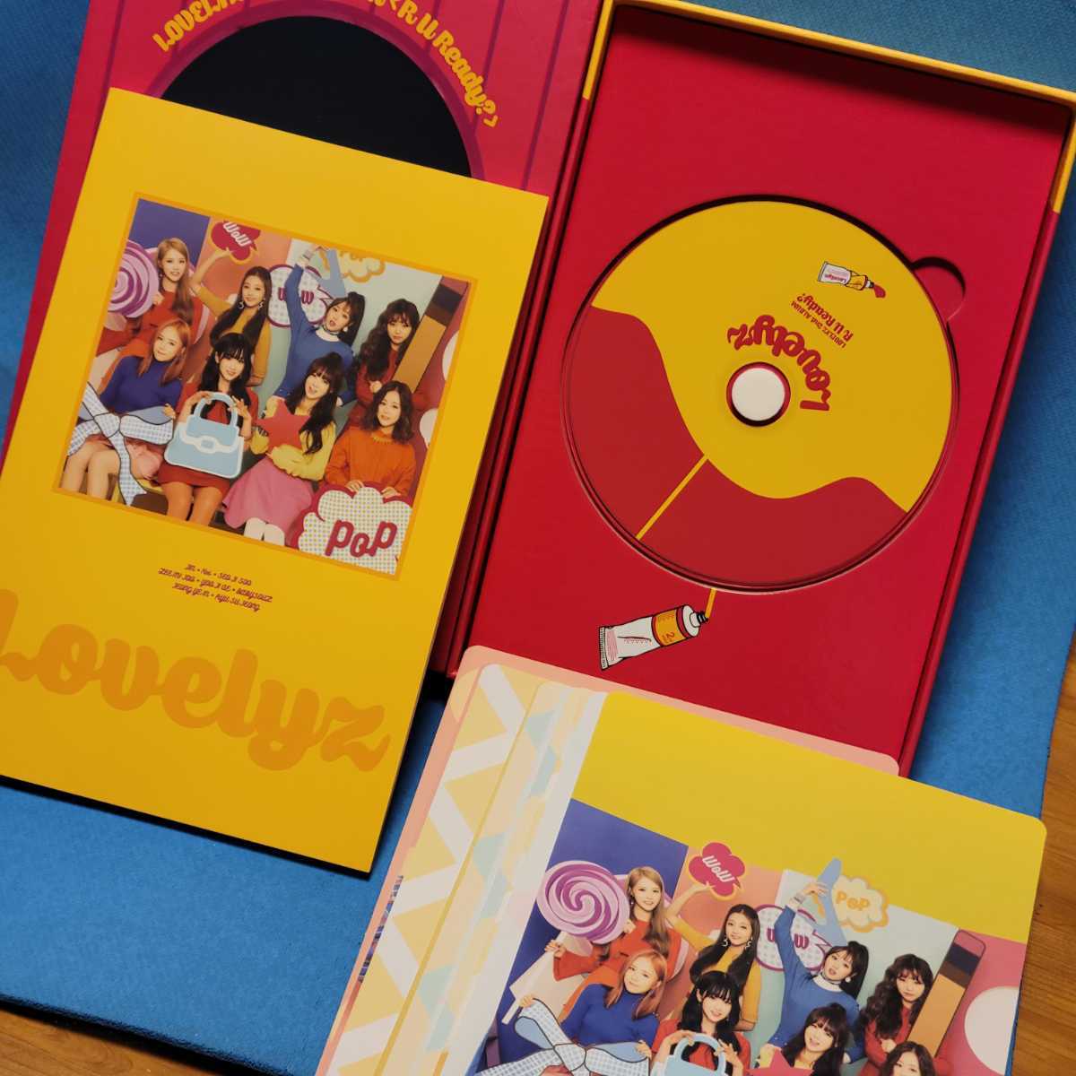 [豪華BOX仕様]★ Lovelyz 2集 - R U Ready? ★ 写真集・大判ポストカード10枚付 ★ レア入手困難_画像3