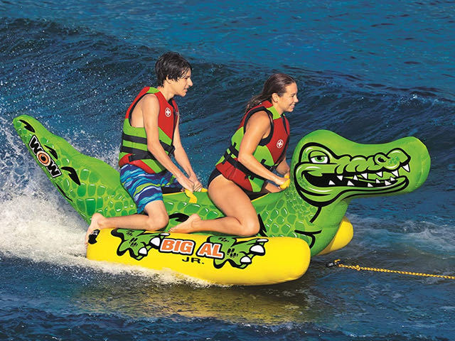 [ immediate payment ]WOW towing tube 2 number of seats Banana Boat marine sport water toy control number [UH0279]