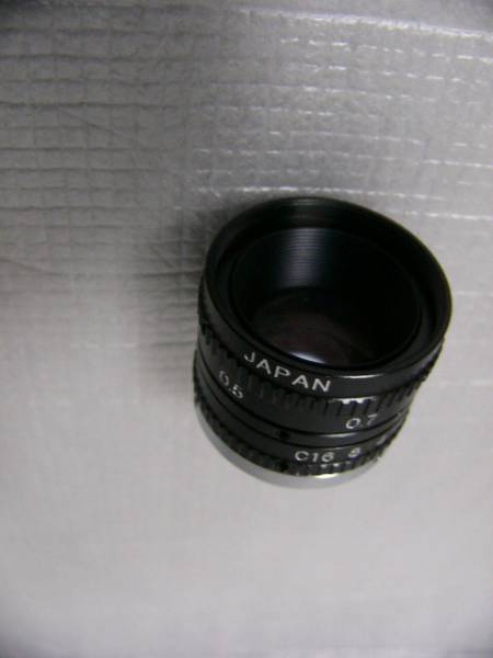 ★中古完動美品★ 日本製 Cマウント レンズ 25mm　F1.4_画像3