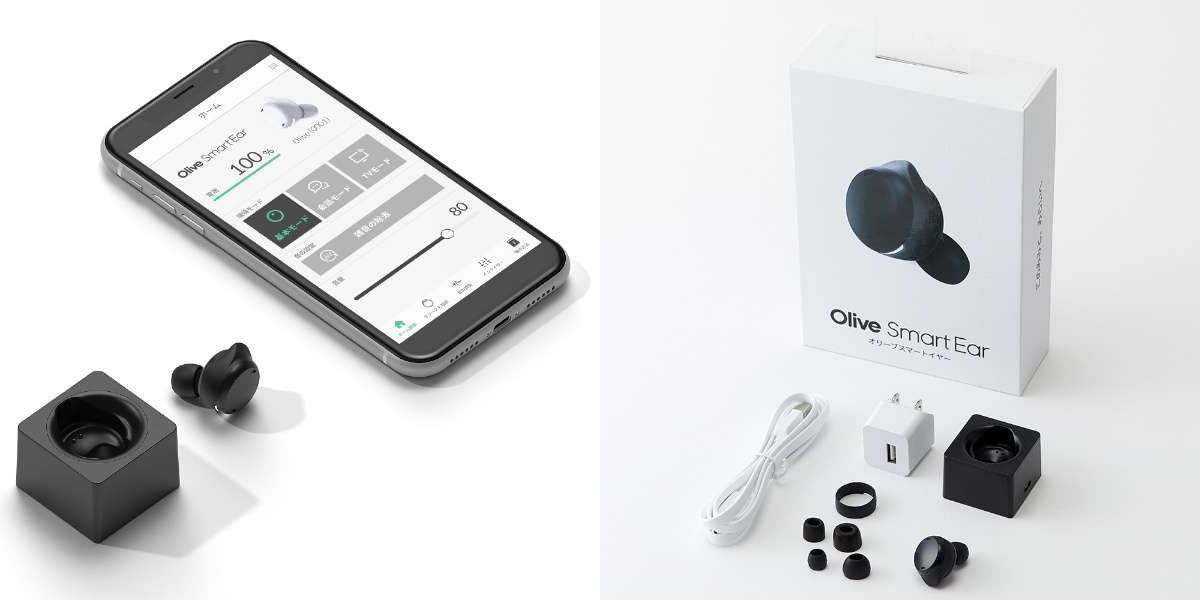 * новый товар нераспечатанный Olive оливковый сборник звук контейнер DHFA2FBJ [Olive Smart Ear( оливковый Smart year ) черный ] с гарантией 1 пункт ограничение 