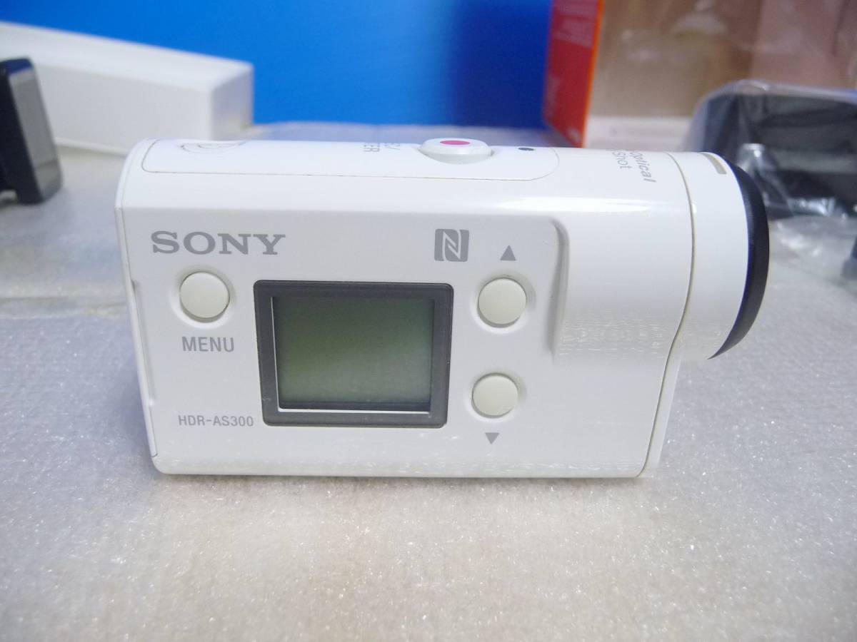 展示品 SONY HDR-AS300R(W) [デジタルHDビデオカメラレコーダー