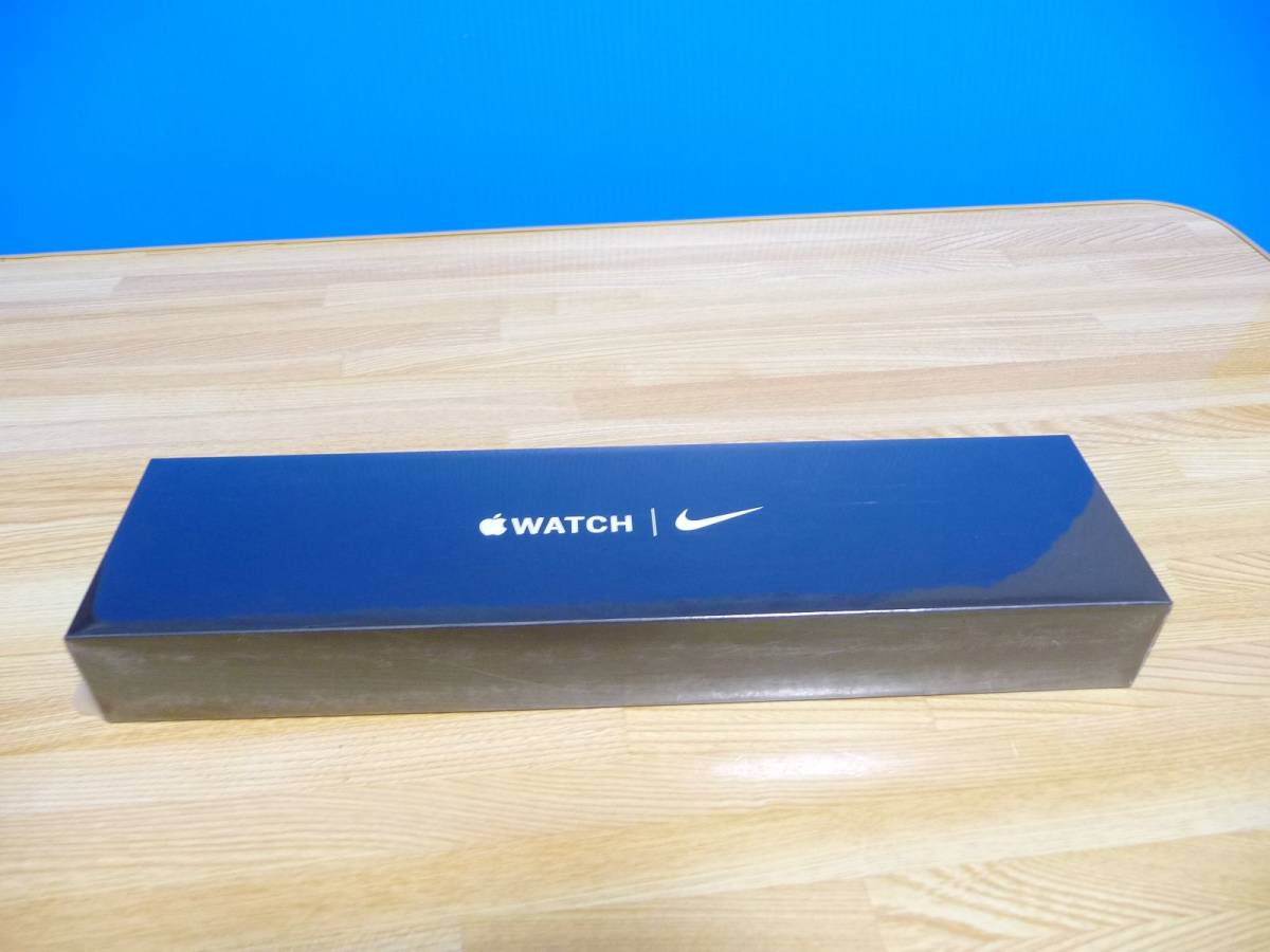* new goods unopened Apple Apple Watch Nike Series 6(GPS + Cellular model )[M07E3J/A][-40mm aluminium case / black Nike sport band ] 1 point limit 