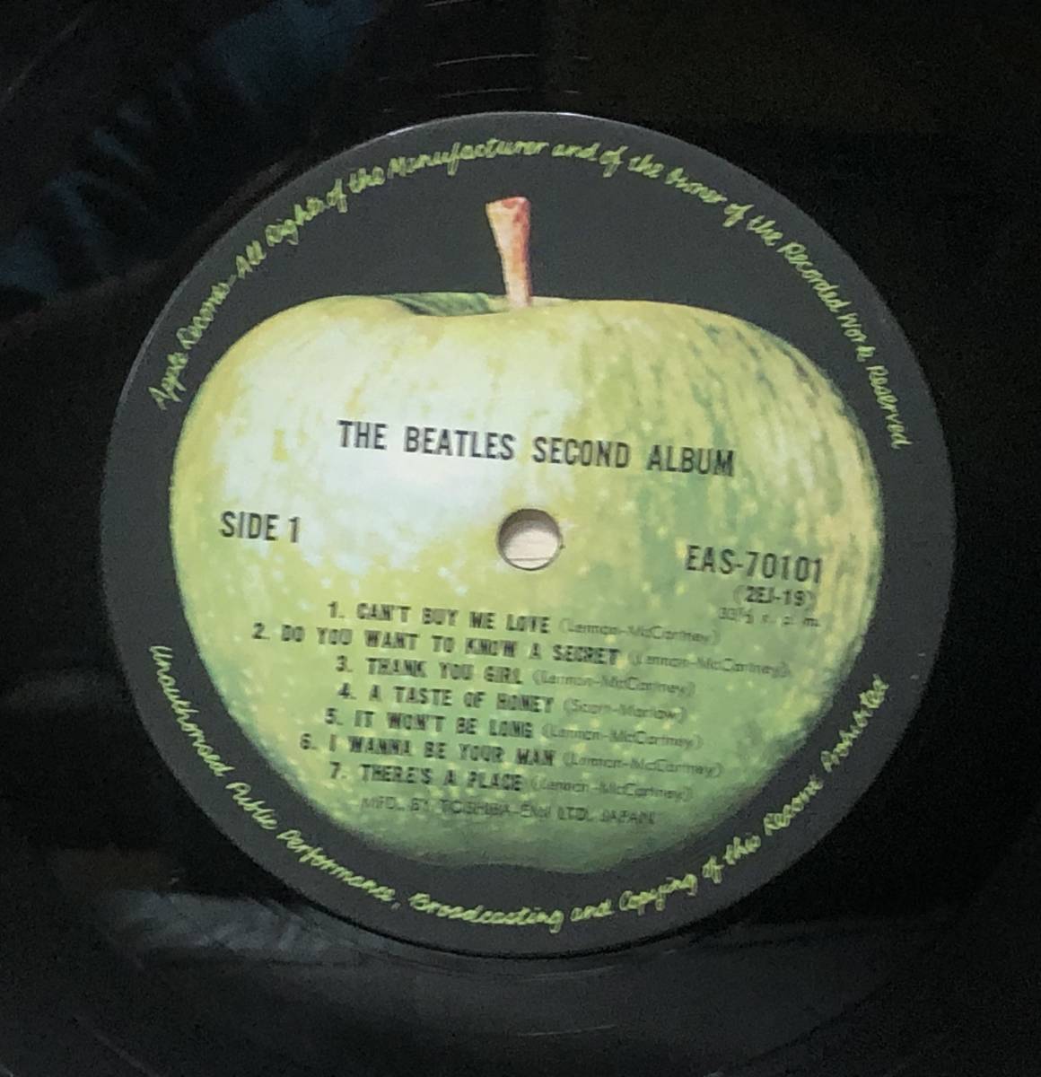 □□8-LP【07633】-【国内盤】BEATLESザ・ビートルズ*SECOND ALBUM『ビートルズ No.2!』（The Beatles' Second Album）の画像4