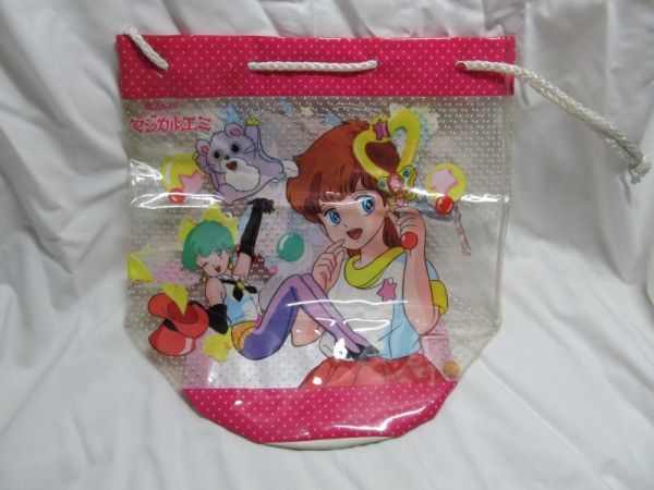  Mahou no Star Magical Emi пляж сумка винил сумка подлинная вещь 1985 год Studio ...