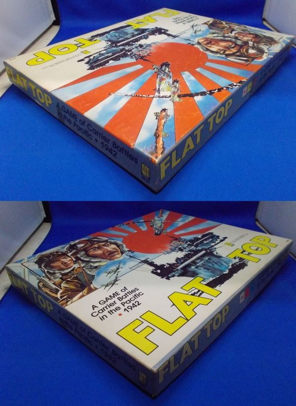 ユニット未使用 海外版 Flat Top (日米航空母艦の戦い -ソロモン海の死闘-) Avalon Hill ボードゲーム 昭和レトロ 当時物_画像10