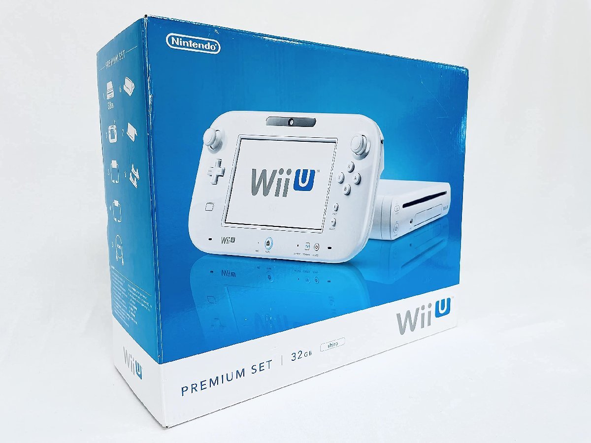 【2022 新作】 Wii 中古 U (WUP-S-WAFC) shiro プレミアムセット Wii U本体