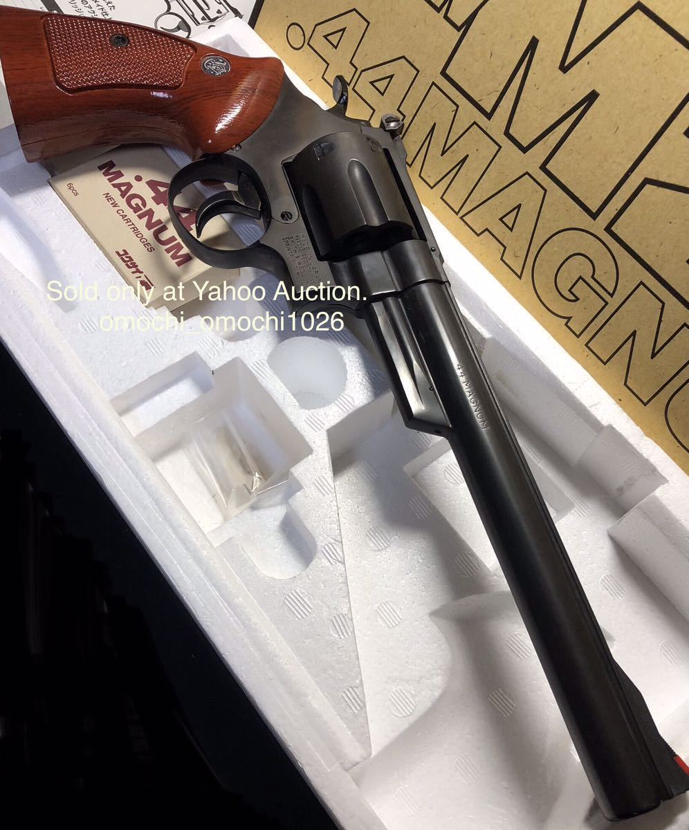 【MHW・未発火品】コクサイ M29 44MAGNUM 8-3/8in カート12発付☆SPG規格に準じバレルインサート及びJASG検定証有りの合法樹脂製モデルガン_画像4