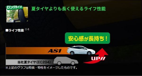 メーカーより新しい物でご用意！ ALL SEASON MAXX AS1 205/55R16 91H 4本SET DUNLOP オールシーズン 205/55-16_画像4