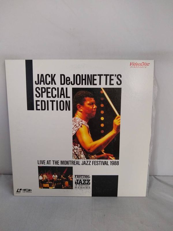 R0189【LD・レーザーディスク　Jack Dejohnette Live At The Montreal Jazz　ジャック・ディジョネット】_画像1