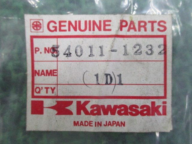 KX80 クラッチケーブル 54011-1232 在庫有 即納 カワサキ 純正 新品 バイク 部品 KAWASAKI 廃盤 絶版 車検 Genuine_54011-1232