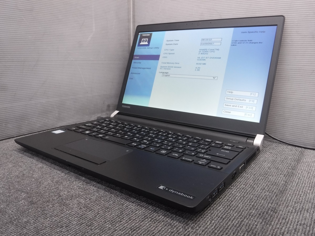 お買得】 (M660)Corei3-7100U 2.40GHz R73/H【ジャンク品】 dynabook