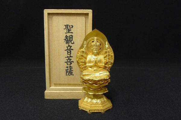 生まれのブランドで Q397 古美術/60 宗教美術 仏教美術 金メッキ 重さ 